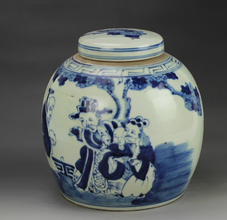 Handpainted Temple Jar