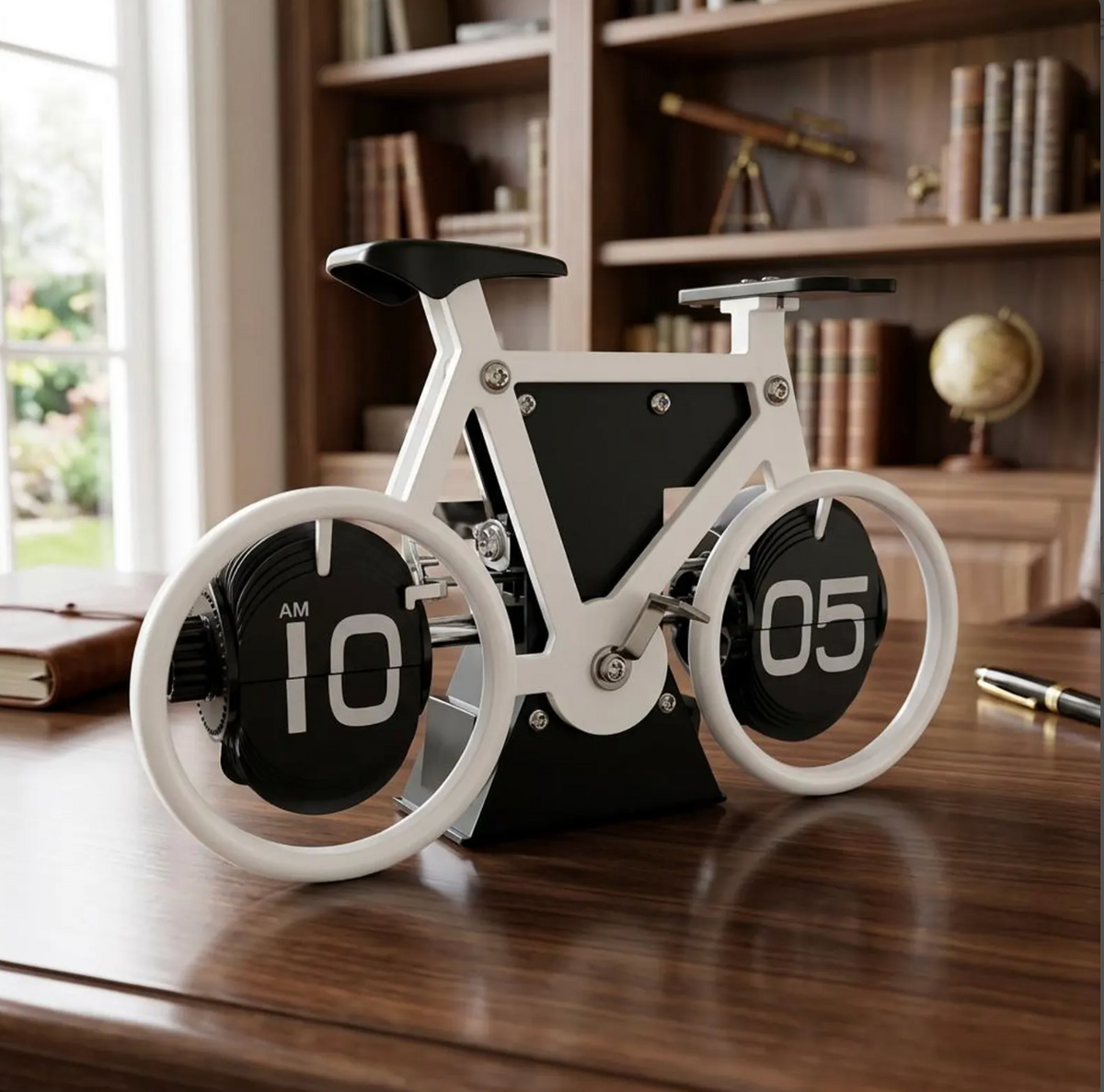 Retro Bicycle Flip Clock