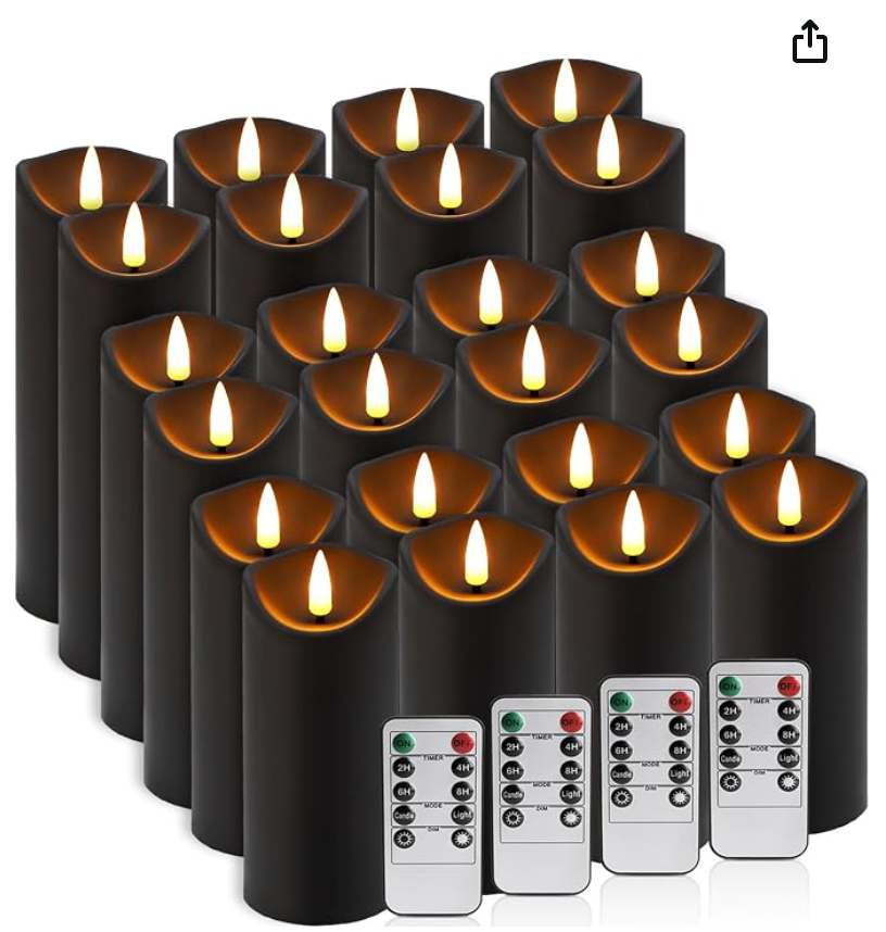 LumiFlame Flameless LED Candle Set