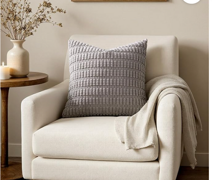 Textured Pillow Covers — Set of 2