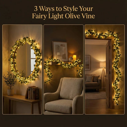 Nord Eucalyptus Lighted Garland