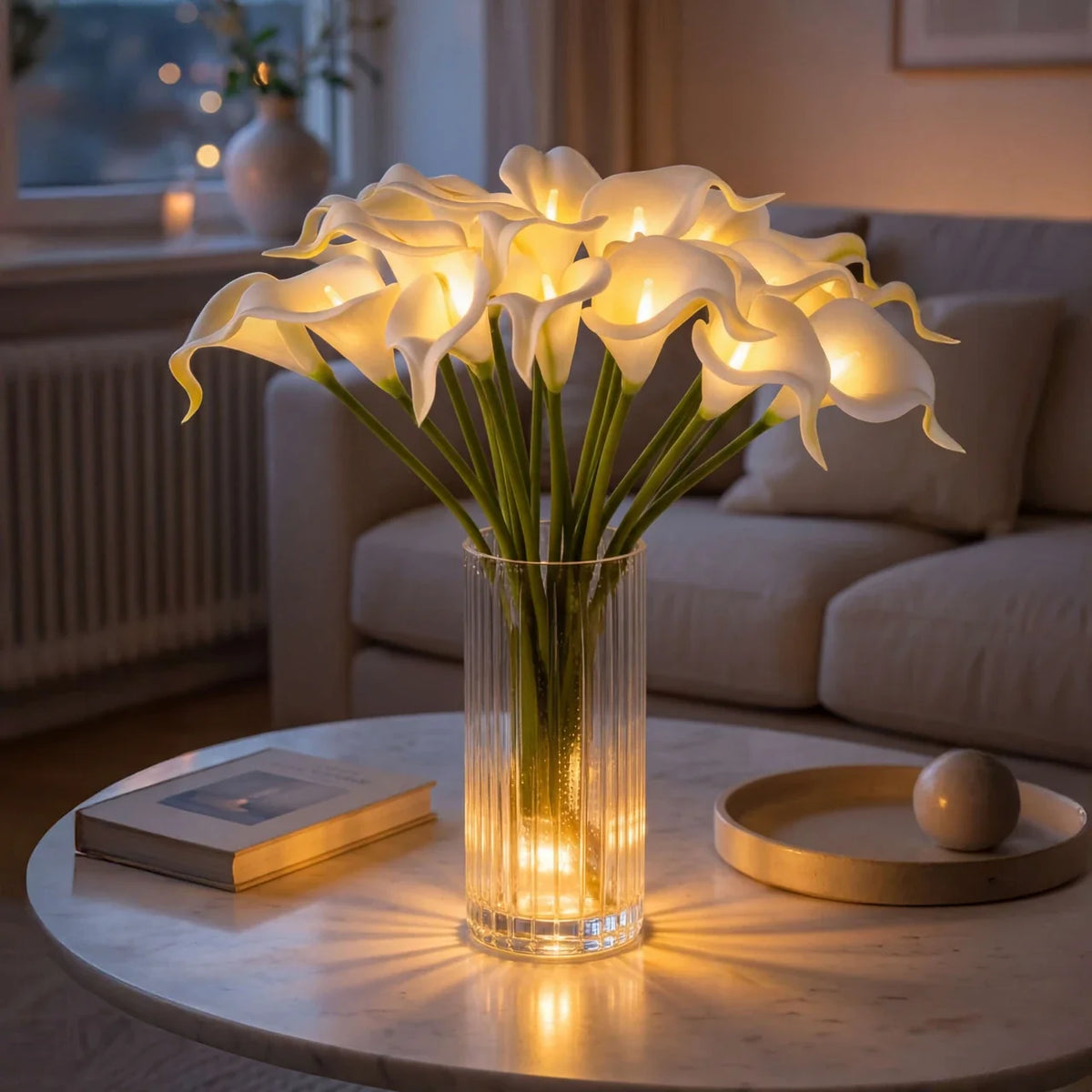 Nord Calla Lily Lighted Bouquet