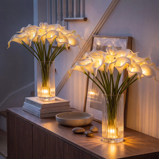 Nord Calla Lily Lighted Bouquet