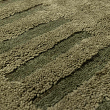 Washable Wool Rug - Green