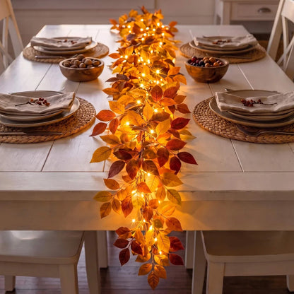 Nord Autumn Lighted Garland