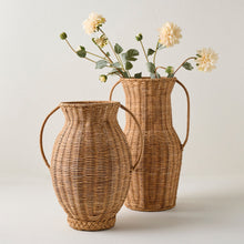 Rattan Curve Vase