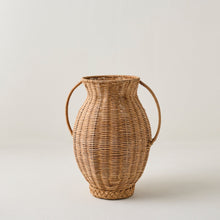Rattan Curve Vase