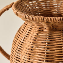 Mabel Rattan Vase
