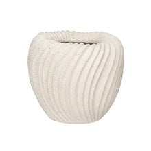 Shell Stoneware Vase