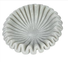 Fluted Marble Bowl