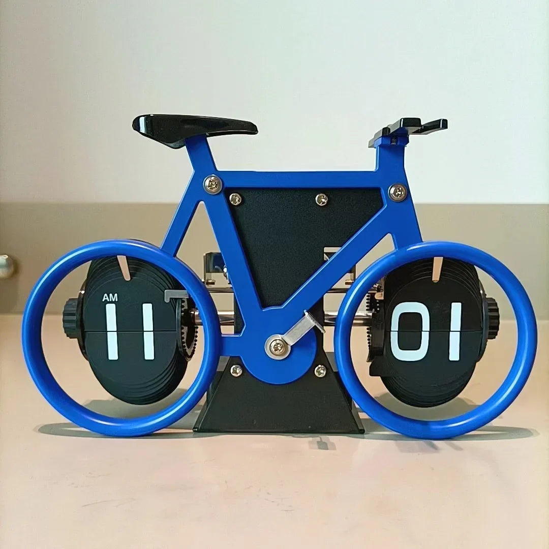 Retro Bicycle Flip Clock