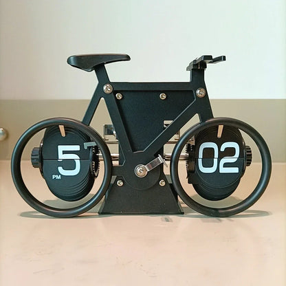 Retro Bicycle Flip Clock