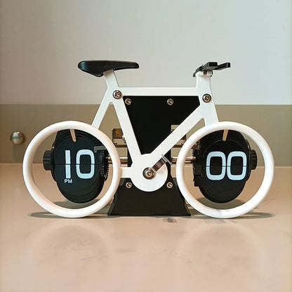 Retro Bicycle Flip Clock