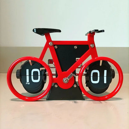 Retro Bicycle Flip Clock