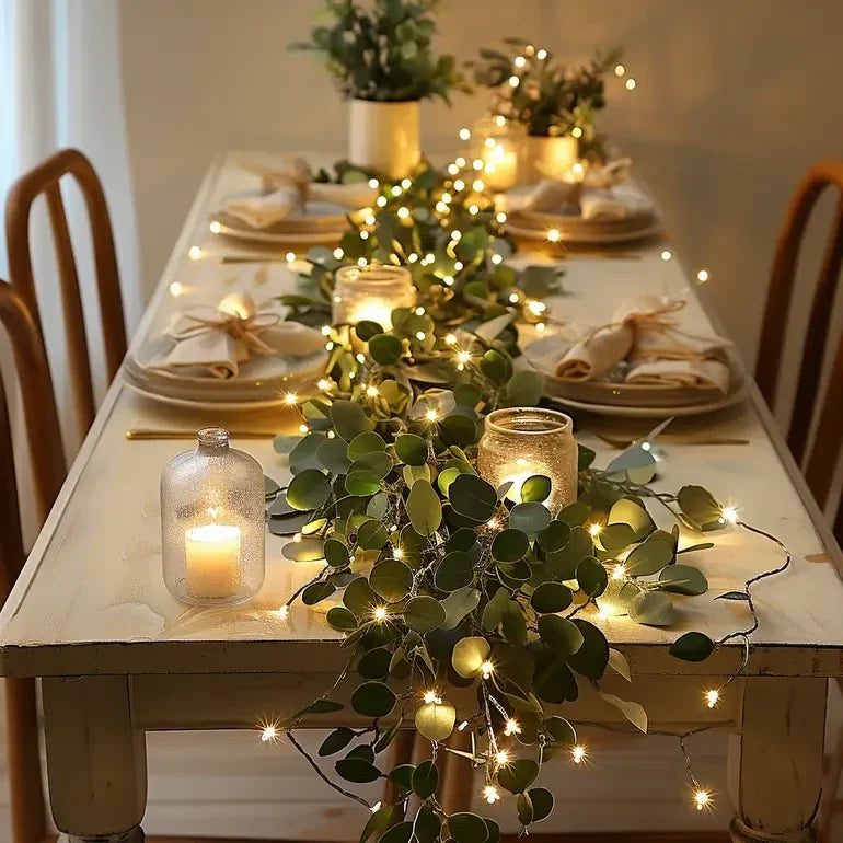 Nord Eucalyptus Lighted Garland