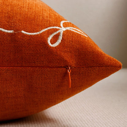 Bouclé Pumpkin Pillow Cover