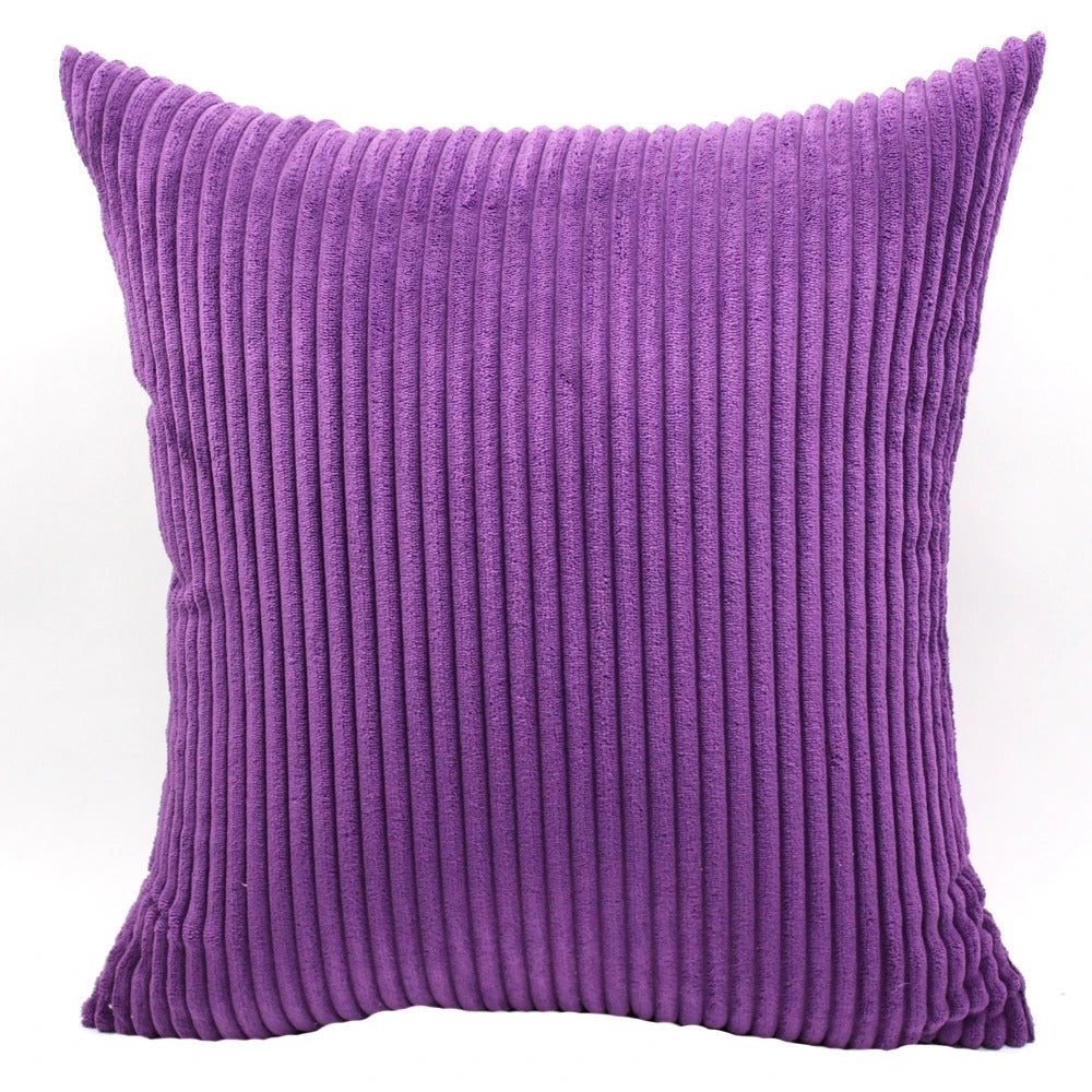 Wide-Rib Corduroy Pillow Covers — Set of 2
