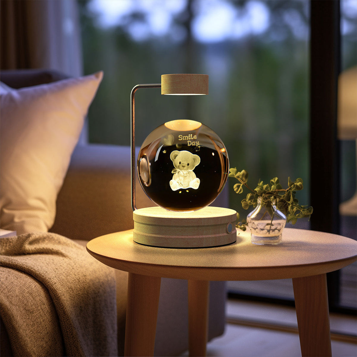 DinoGalaxy 3D Crystal Night Light