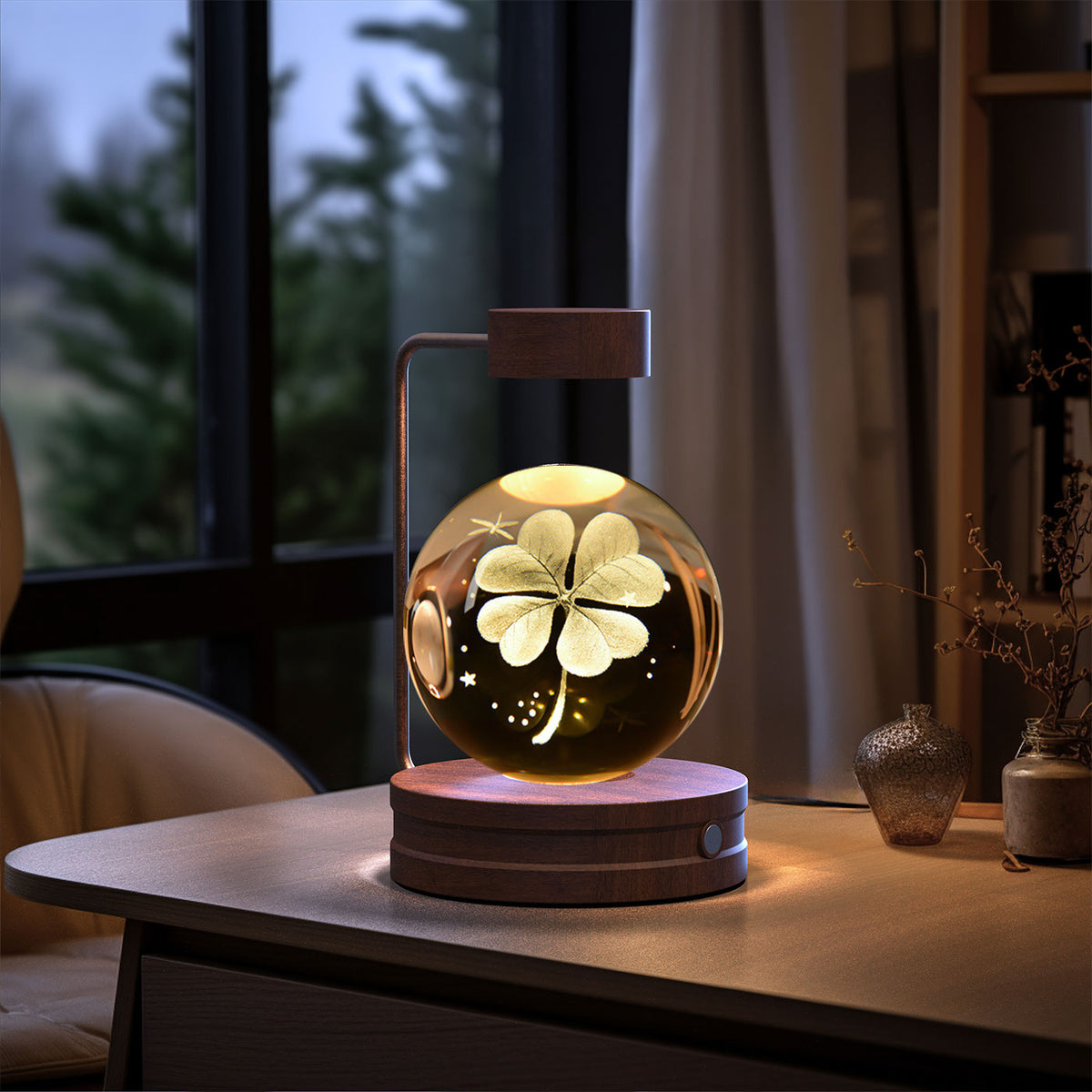 DinoGalaxy 3D Crystal Night Light