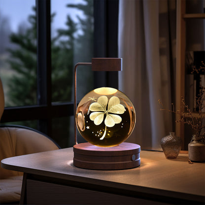 DinoGalaxy 3D Crystal Night Light