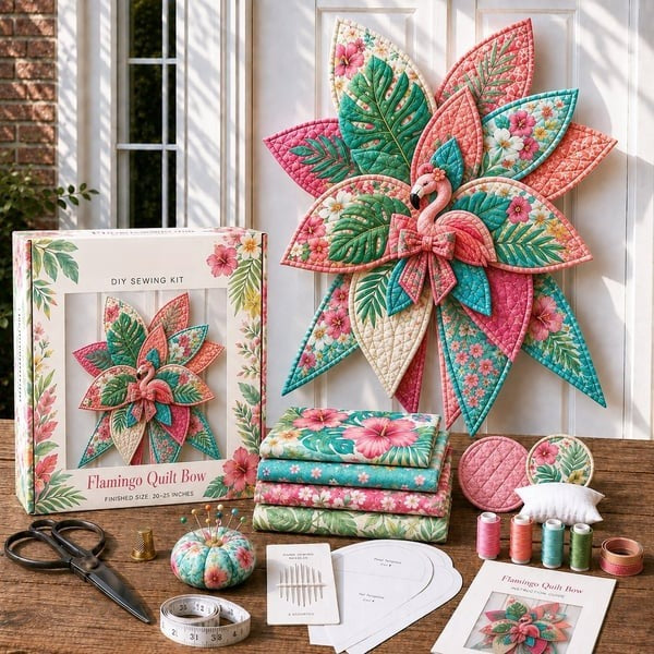 Oversized Patchwork Sewing Kit