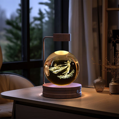 DinoGalaxy 3D Crystal Night Light