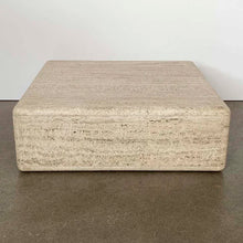 Travertine Block Coffee Table