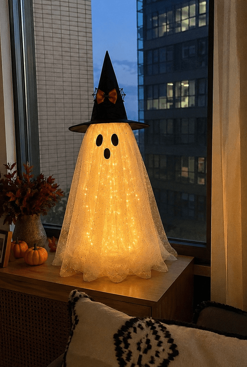 LumiGhost Lighted Halloween Figure