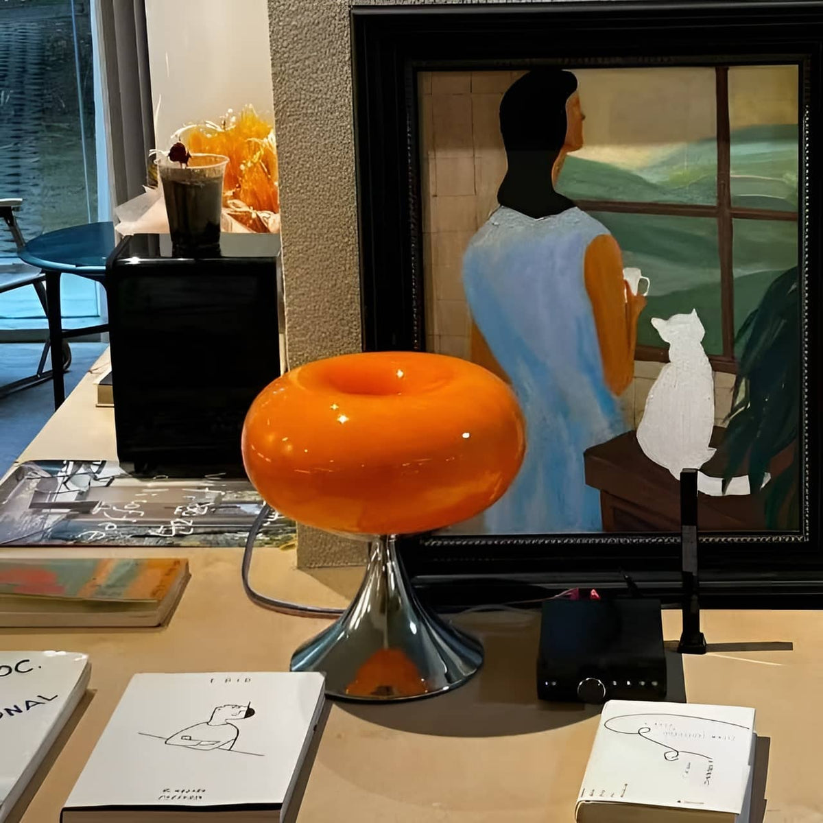 Bauhaus Donut Table Lamp