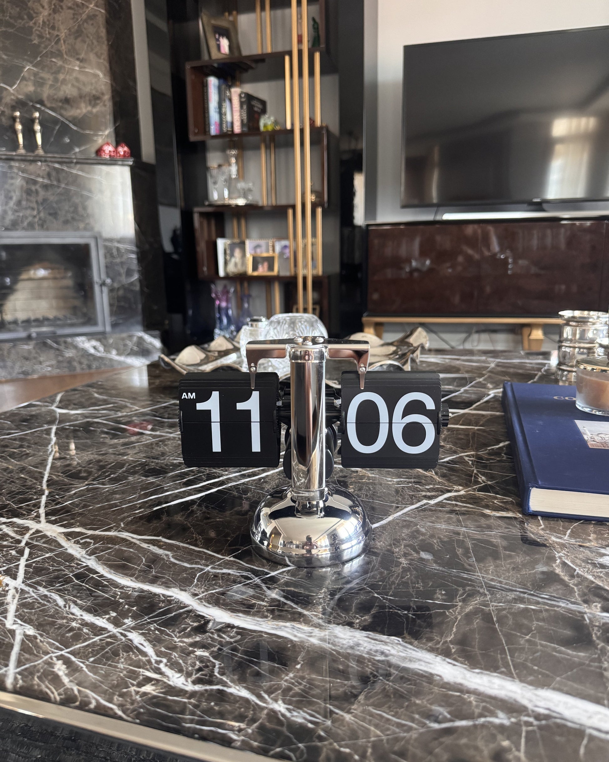 Vintage Flip Clock – retro auto flip desk clock – STUDIO GONKA