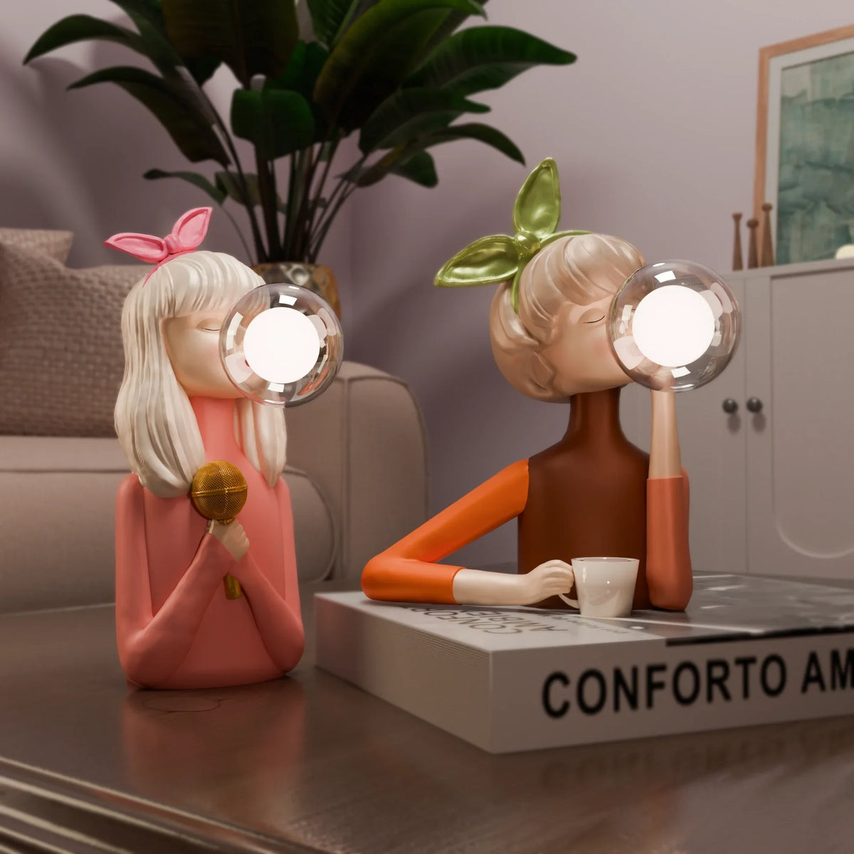 Bubble Girls™ Ambient Lamp Collection