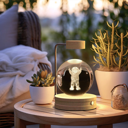 DinoGalaxy 3D Crystal Night Light