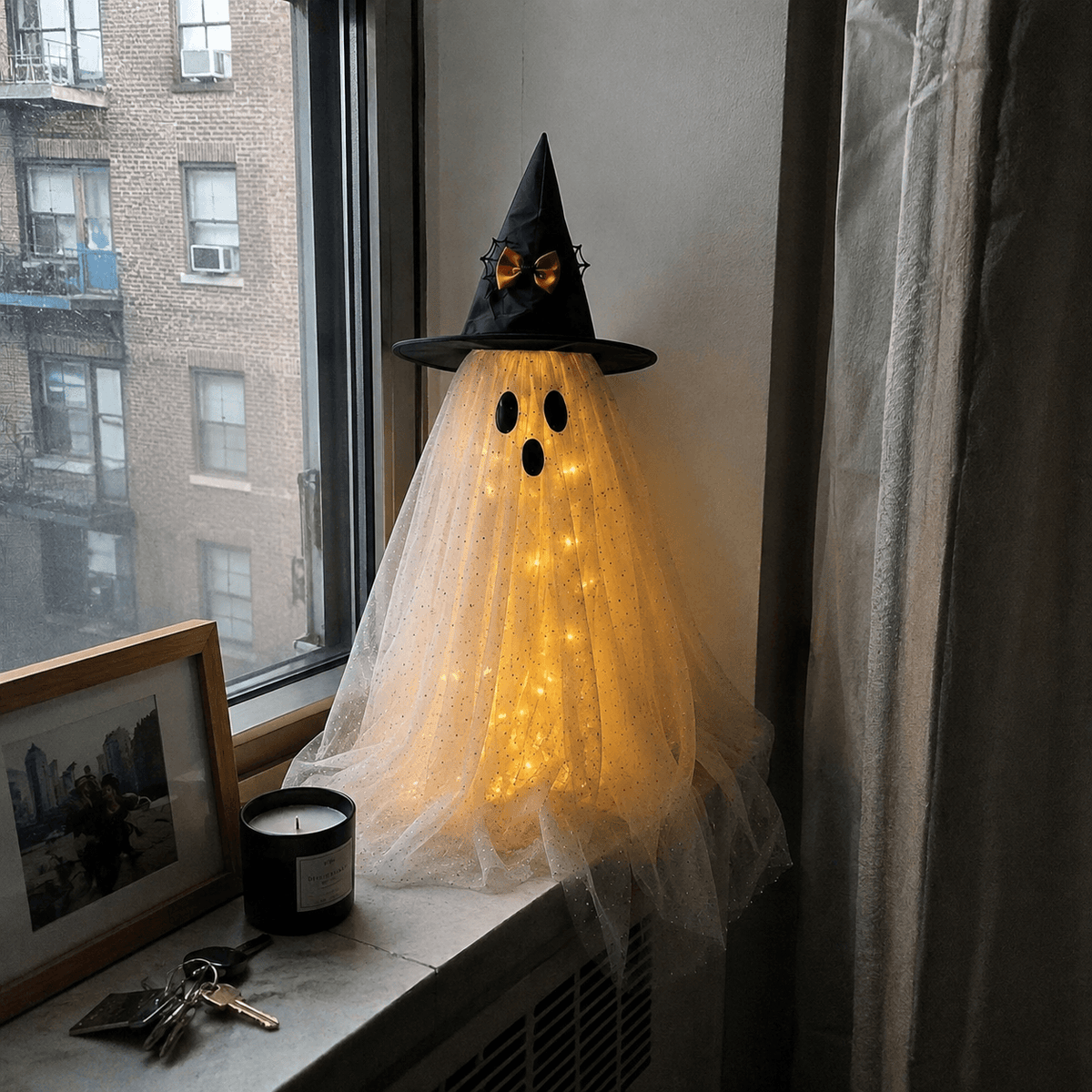 LumiGhost Lighted Halloween Figure