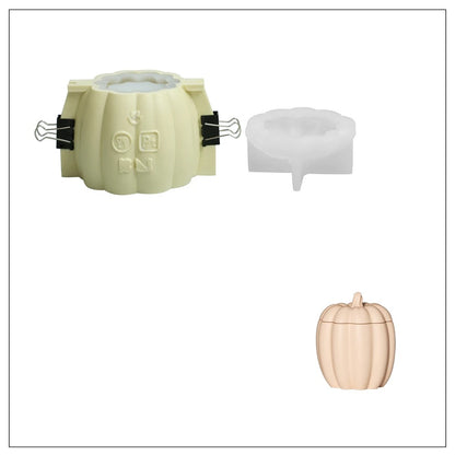Harvest Pumpkin Candle Molds— Set of 3