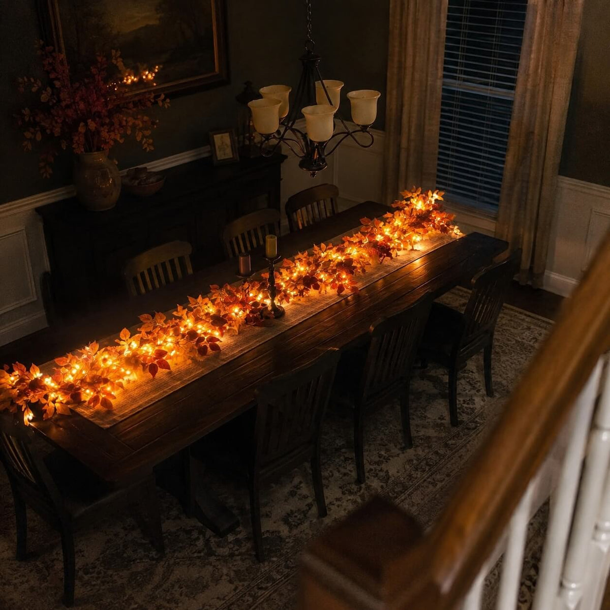 Nord Autumn Lighted Garland