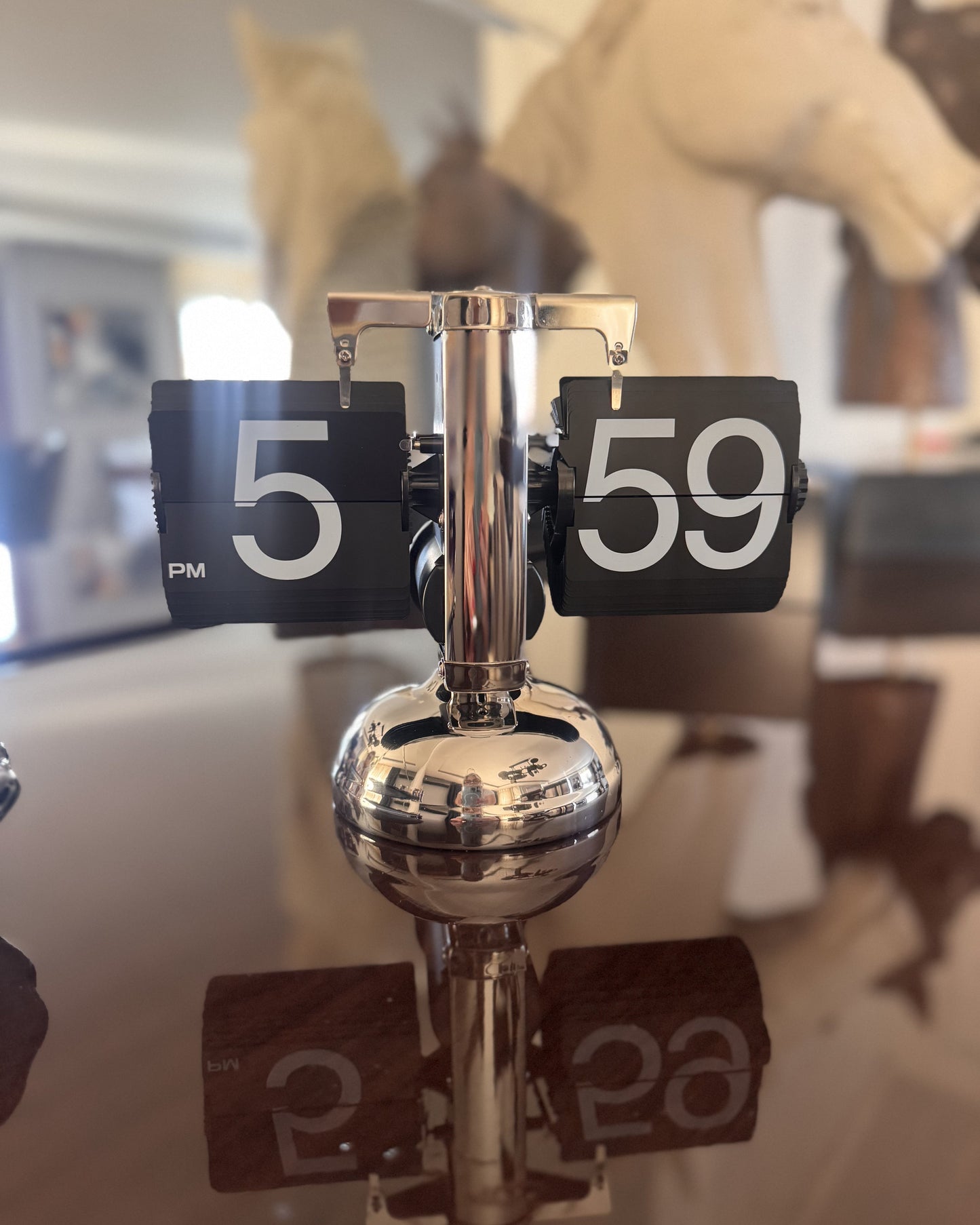 Vintage Flip Clock – retro auto flip desk clock – STUDIO GONKA