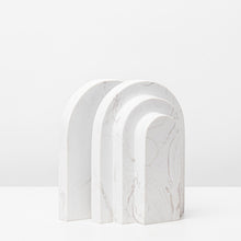 Marble Geo Bookends