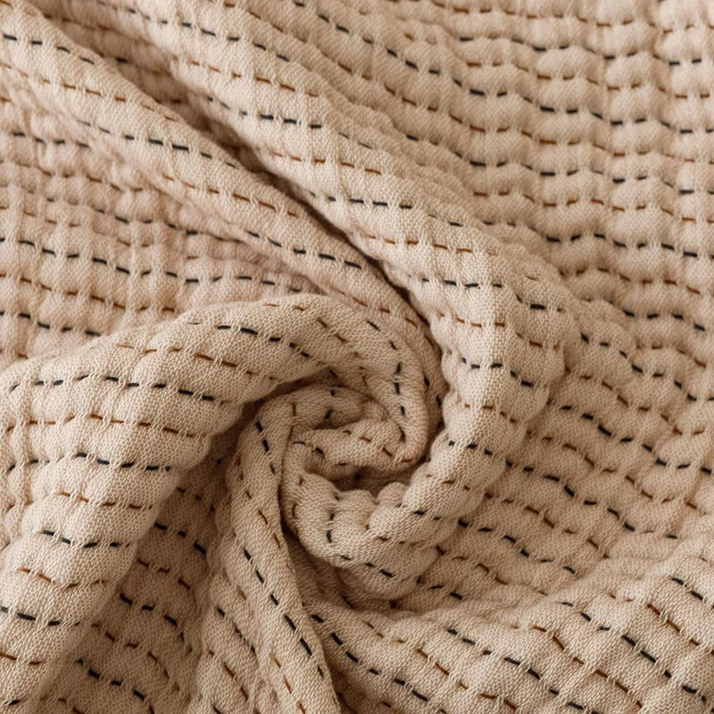 Waffle Knit Throw Blanket