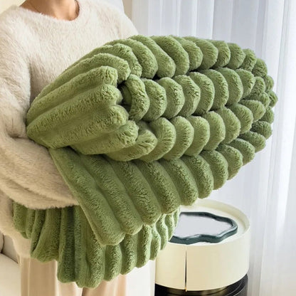 Cozy Stripes Throw Blanket – 39.4 × 59.1 in