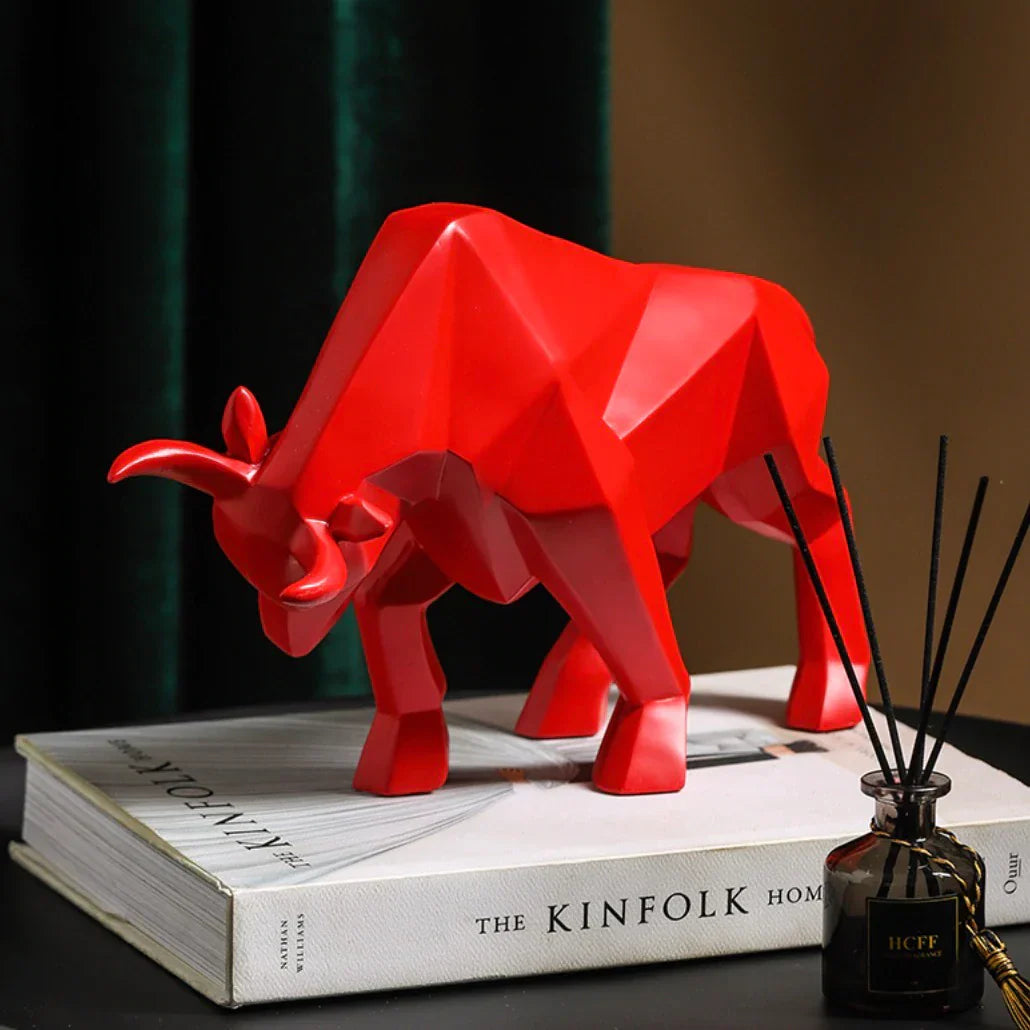 The Bull sculpture in resin – modern statement decor – STUDIO GONKA