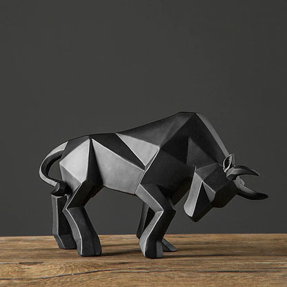 The Bull sculpture in resin – modern statement decor – STUDIO GONKA