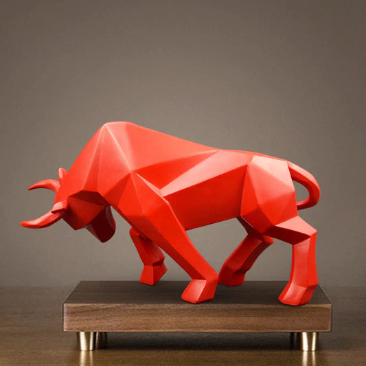 The Bull sculpture in resin – modern statement decor – STUDIO GONKA