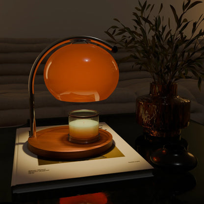 Tangerine Retro Candle Warmer Lamp