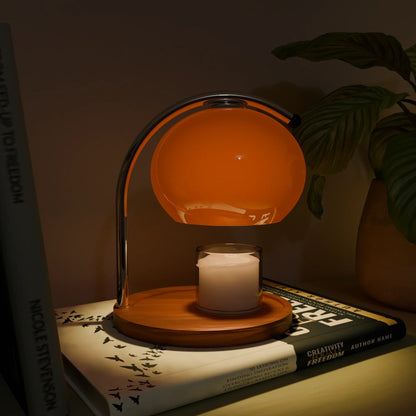 Tangerine Retro Candle Warmer Lamp