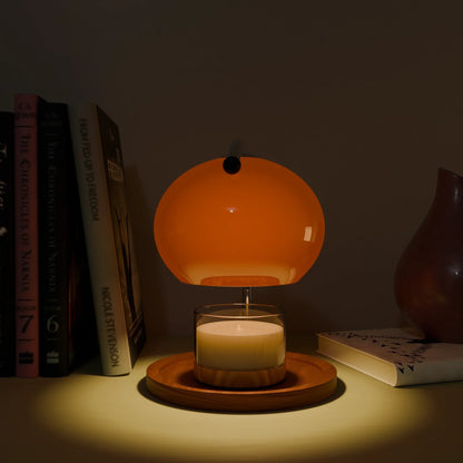 Tangerine Retro Candle Warmer Lamp