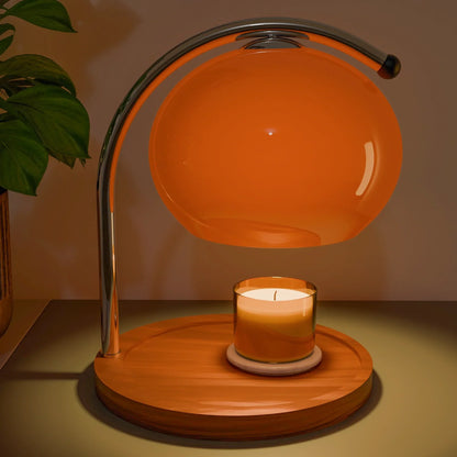 Tangerine Retro Candle Warmer Lamp