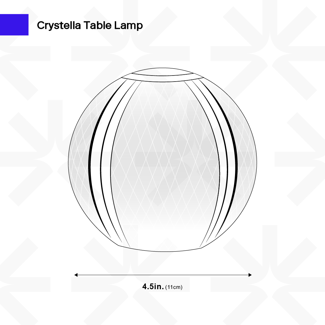 Éclat™ Cordless Crystal-Effect Table Lamp