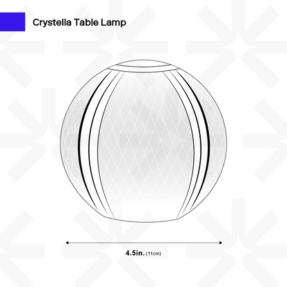 Éclat™ Cordless Crystal-Effect Table Lamp