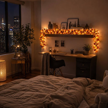 Nord Autumn Lighted Garland