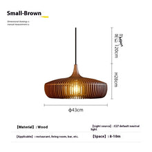 Wood Pendant Lamp